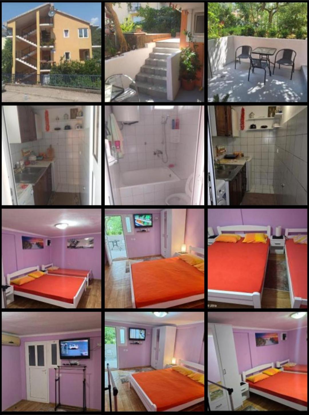 Guesthouse Djacic Budva Buitenkant foto